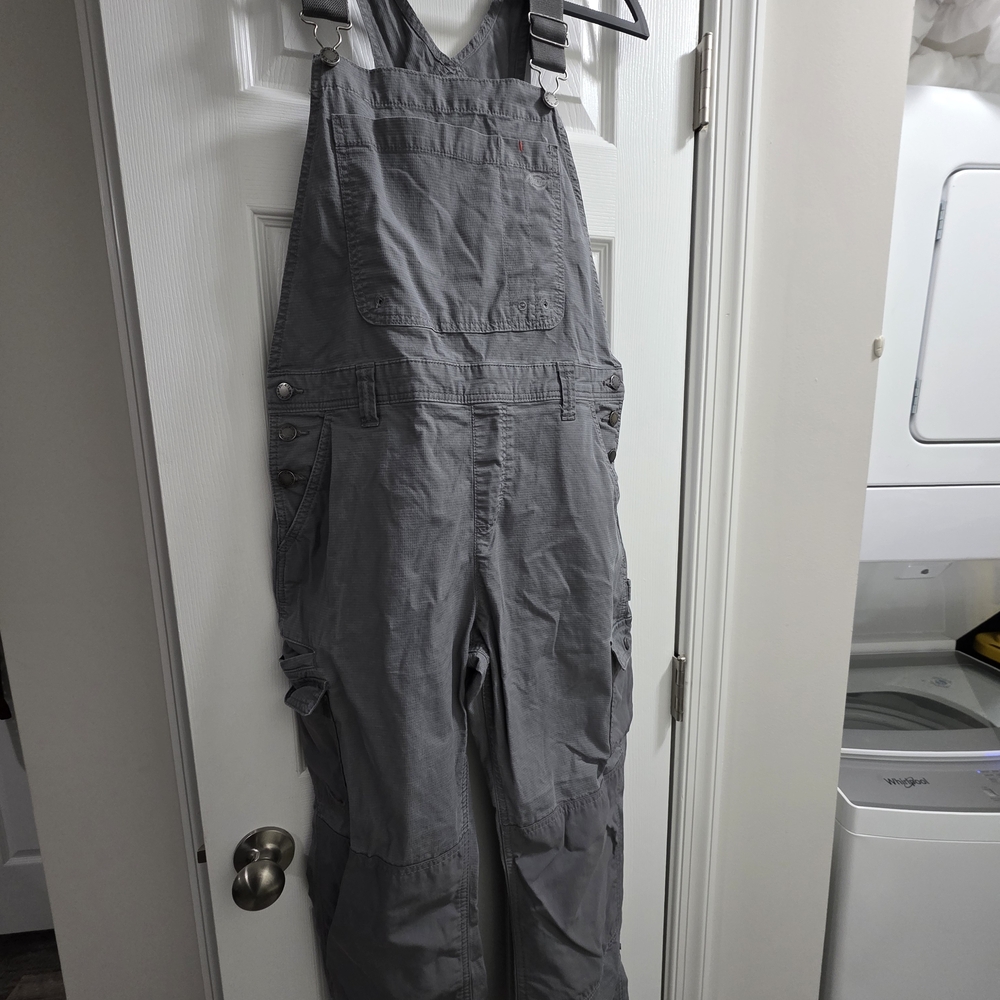Dickies Women's Gray Temp IQ Overalls